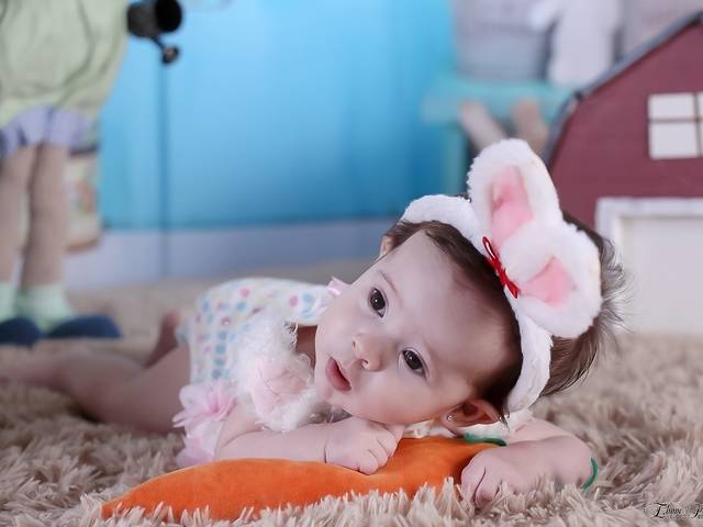 Ensaio Temático de Maria Luiza 3 meses