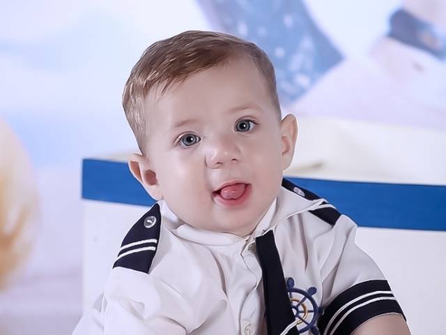 Acompanhamento de Ryan 8 meses