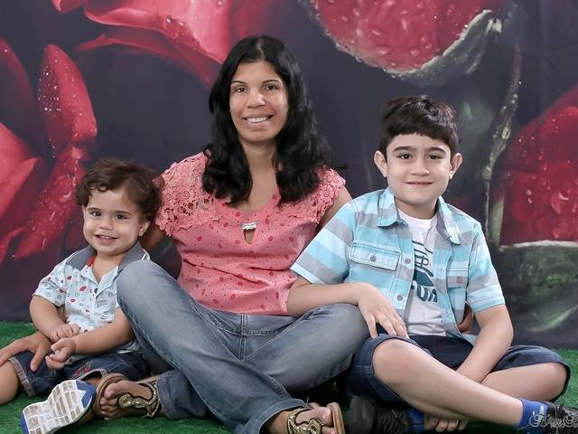 Ensaio Temático de Mamãe, Gabriel e Enzo