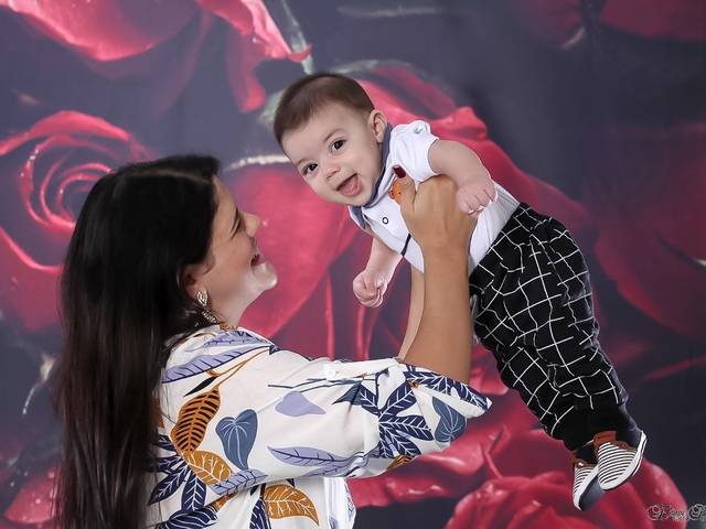 Ensaio Temático de Mamãe e Rafael 