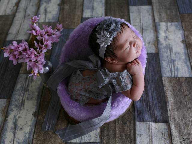 Newborn de Rebeca 9 dias