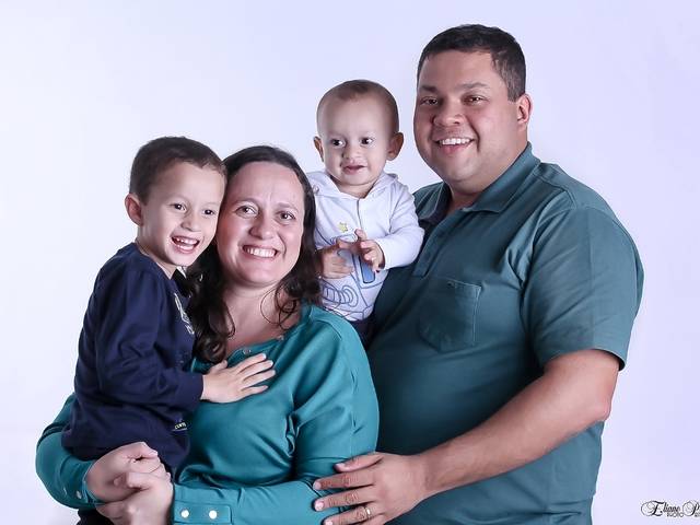 Família de Gustavinho, Heitor, Mamãe e Papai