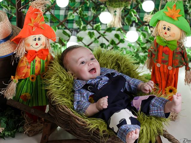 Ensaio Temático de Théo 5 meses