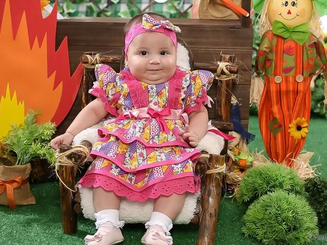 Ensaio Temático de Lívia 3 meses 