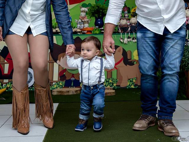 Aniversários de Théo 1 aninho