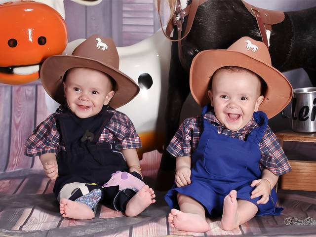 Acompanhamento de Miguel e Rafael 6 meses