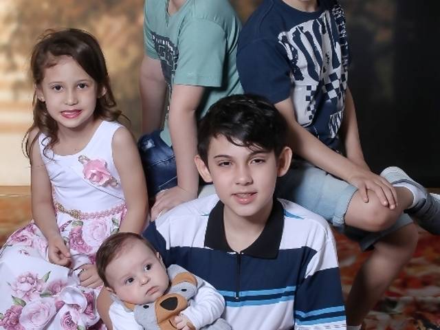 Família de Emanuel Ana Davi Vinícius e Matheus