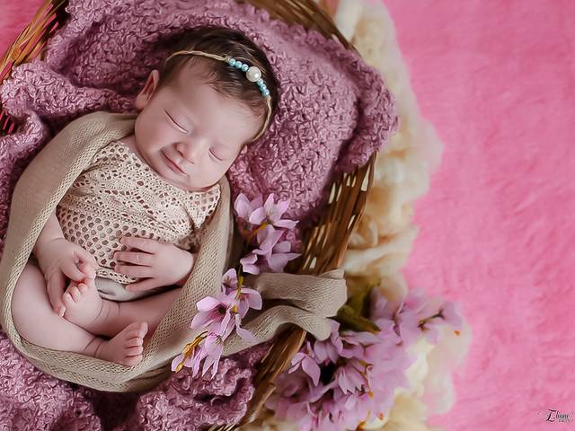 Newborn de Júlia 9 dias