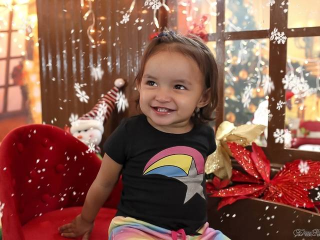 Ensaio Temático de Lívia, irmã e priminha Natal