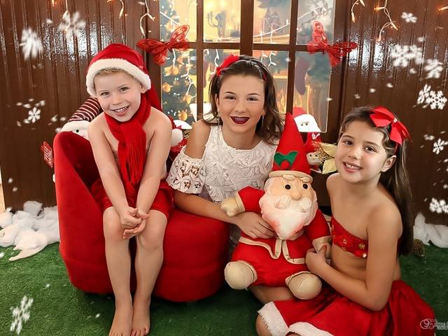 Ensaio Temático de Karyn, Duda e Felipe Natal