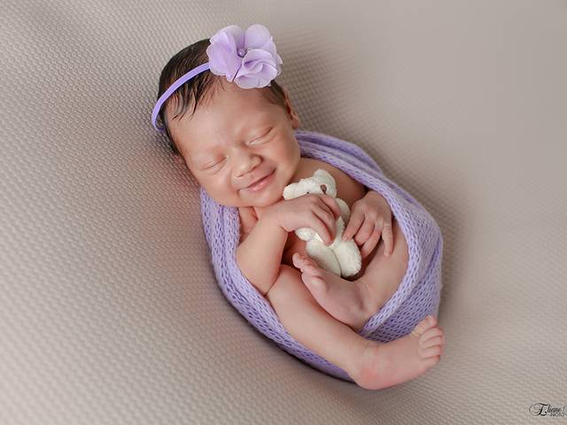 Newborn de Luísa 8 dias