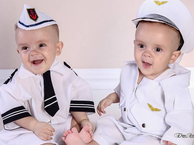 Acompanhamento de Miguel e Rafael 7 meses