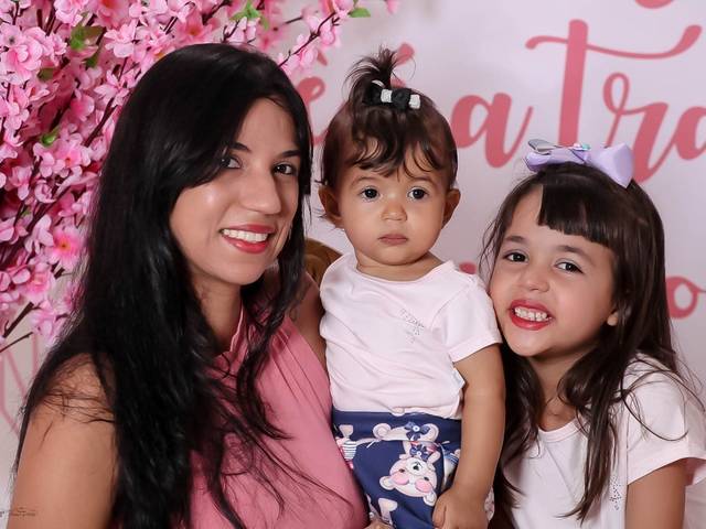 Ensaio Temático de Julia, Isabelle e Mamãe