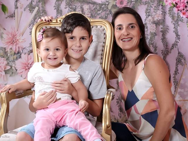 Ensaio Temático de Lívia, Arthur e Mamãe
