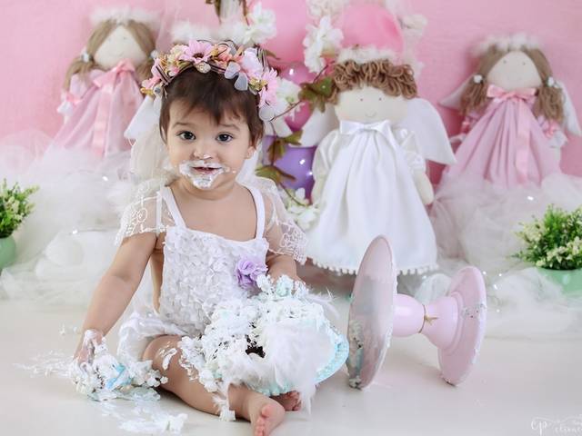 Smash the cake de Vitória - Smash The Cake - Anjos