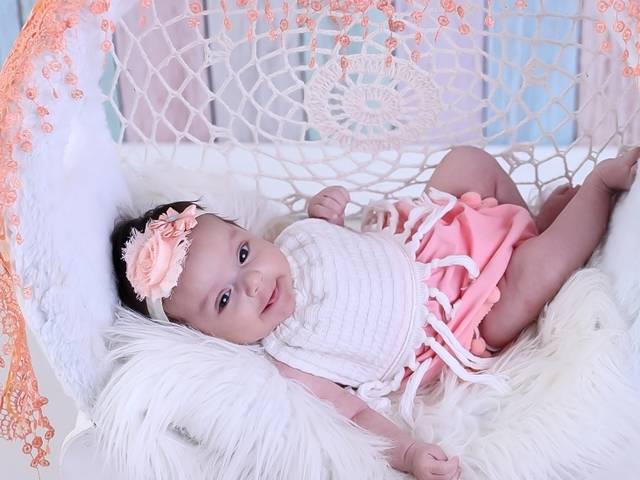 Acompanhamento de Rebecca 1 Mês