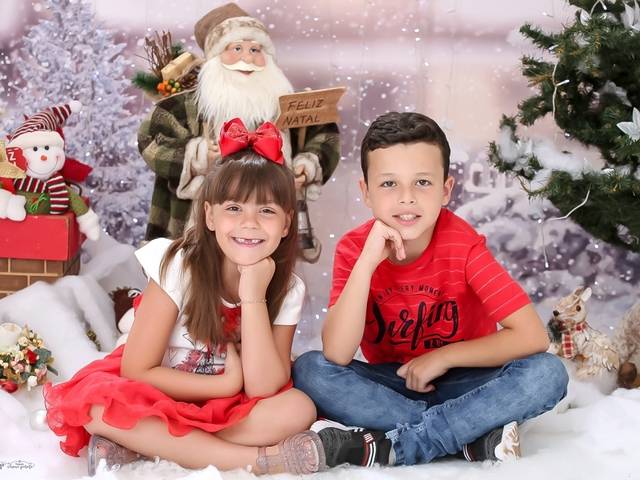 Ensaio Temático de Kamilly e Flavinho - Natal 2020