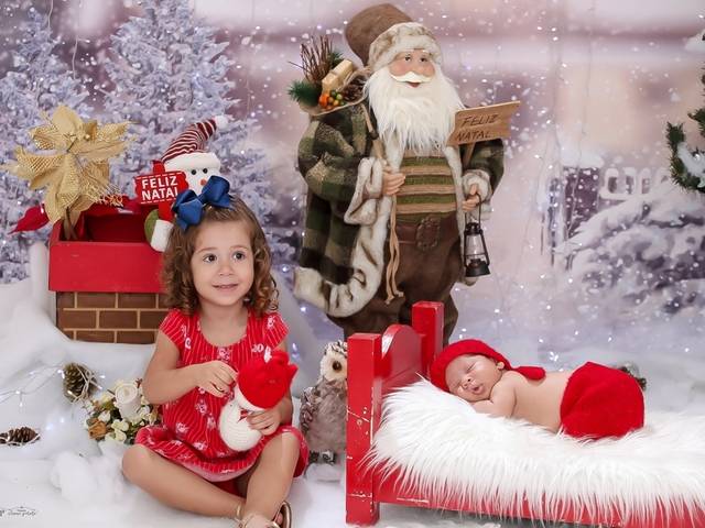Ensaio Temático de Rafael e Alice - Natal 2020