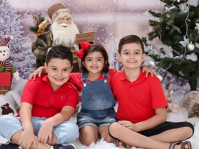 Ensaio Temático de Lorena, Victor e Kaique - Natal 2020