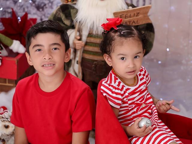 Ensaio Temático de Enzo e Eliza - Natal 2020