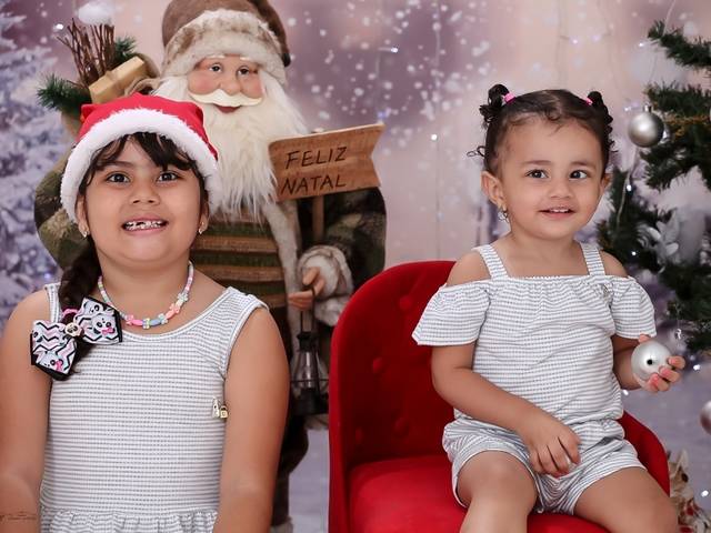 Ensaio Temático de Nicole e Natally - Natal 2020