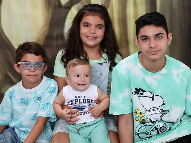 Acompanhamento de Bernardo, Miguel, Manuela e João Pedro.