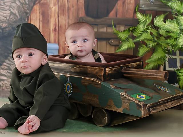 Acompanhamento de Vicente e Leonardo - 5 Meses