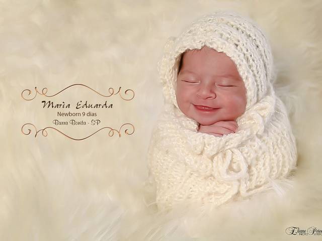 Newborn de Maria Eduarda 9 dias