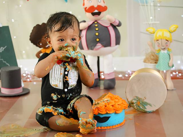 Smash the cake de Davi - Smash The Cake - Mundo Bita