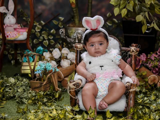 Ensaio Temático de Luíza 4 meses