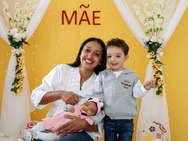 Ensaio Temático de Maria Elisa 1 mês