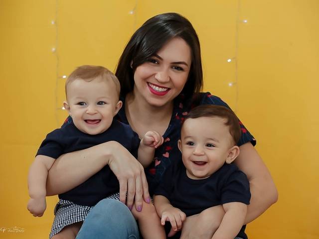 Ensaio Temático de Vicente e Leonardo 8 meses