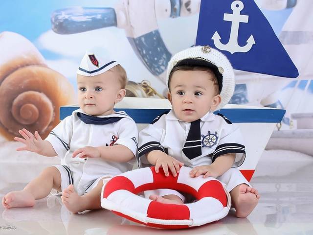 Acompanhamento de Leonardo e Vicente 9 meses