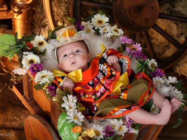 Ensaio Temático de Stella 2 meses