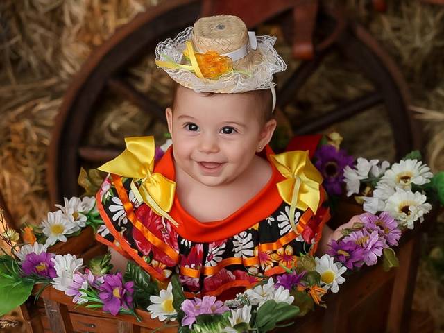 Ensaio Temático de Aylla 6 meses