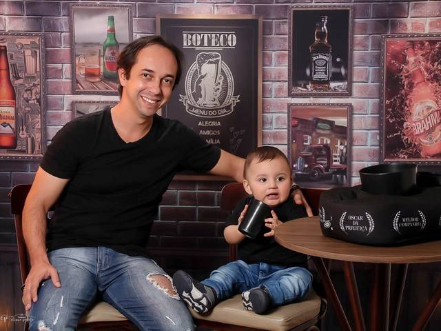 Ensaio Temático de Gustavo 10 meses