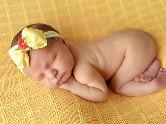 Newborn de Manuela 8 dias