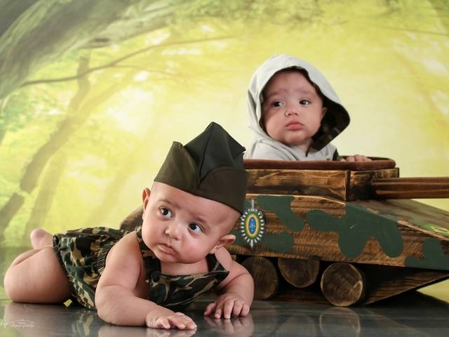 Acompanhamento de Jose Gabriel e Jose Felipe 5 meses