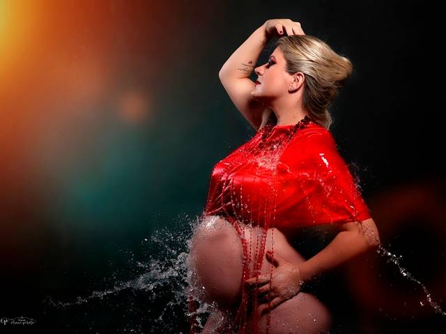 Gestante de Á espera do Gael - Gabriele