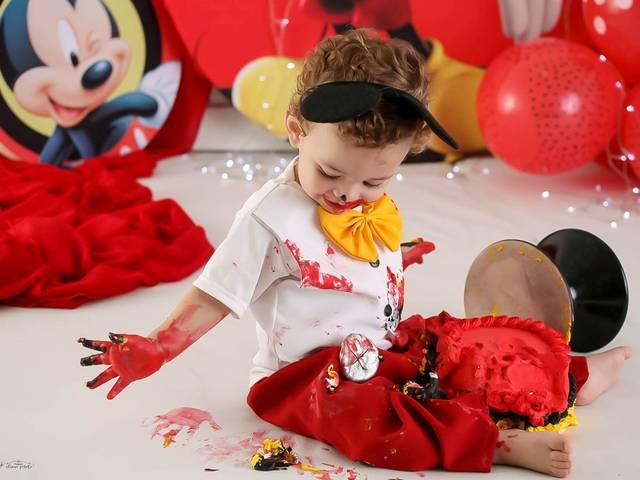 Smash the cake de Heitor - Mickey