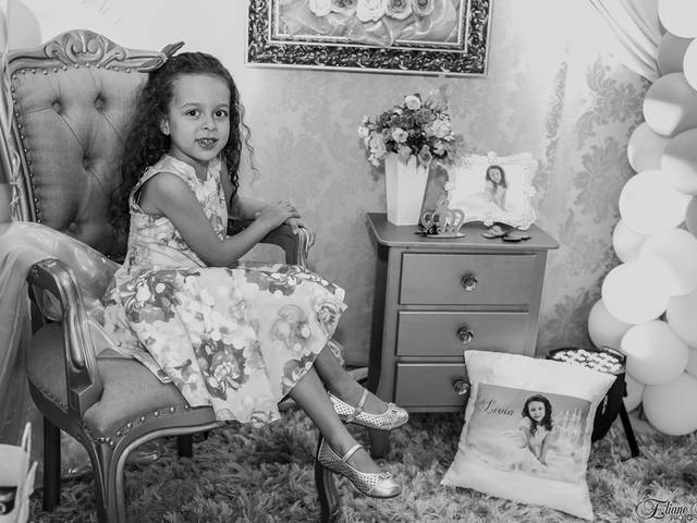 Aniversários de Lívia 5 anos
