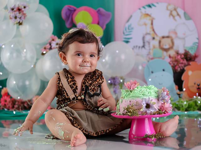 Smash the cake de Liz - Safari Rosa