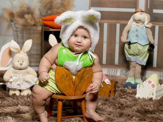 Ensaio Temático de Gael 5 meses