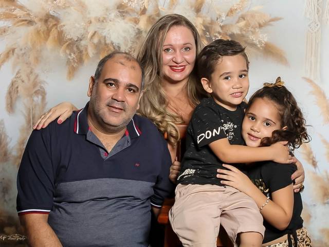 Família de Isabelly e Eduardo