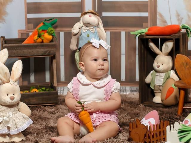 Ensaio Temático de Manuela 6 meses