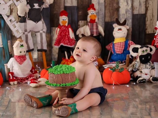 Smash the cake de Joaquim - Fazendinha