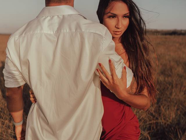 CAMPO de Taysa e Guilherme