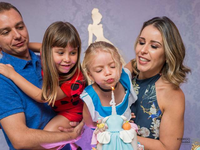 Aniversários  de Juliana e Clara 