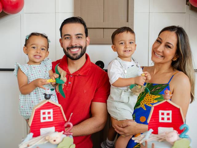 Aniversários  de helena e Samuel 2 aninhos 