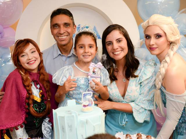 Aniversários  de Luiza 5 anos